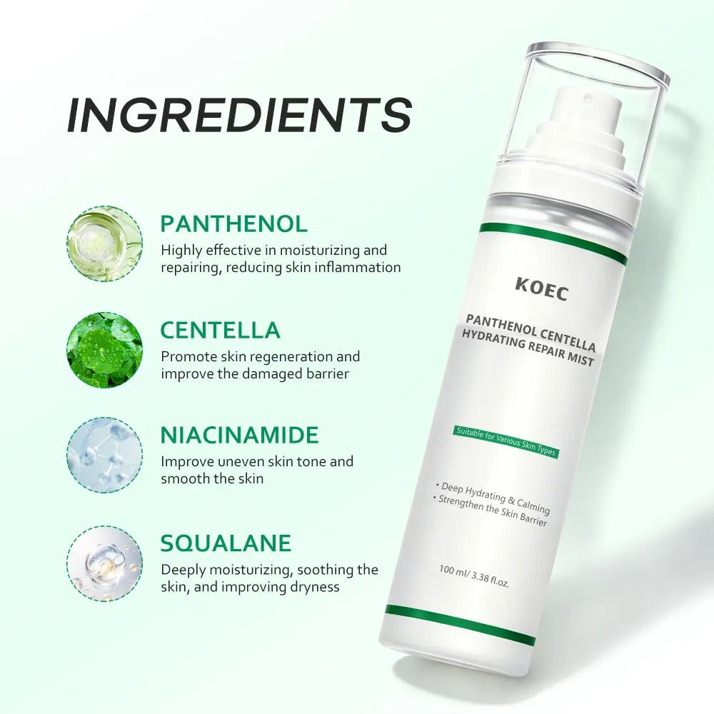 KOEC Panthenol Centella Hydrating Repair Mist ansigtsspray