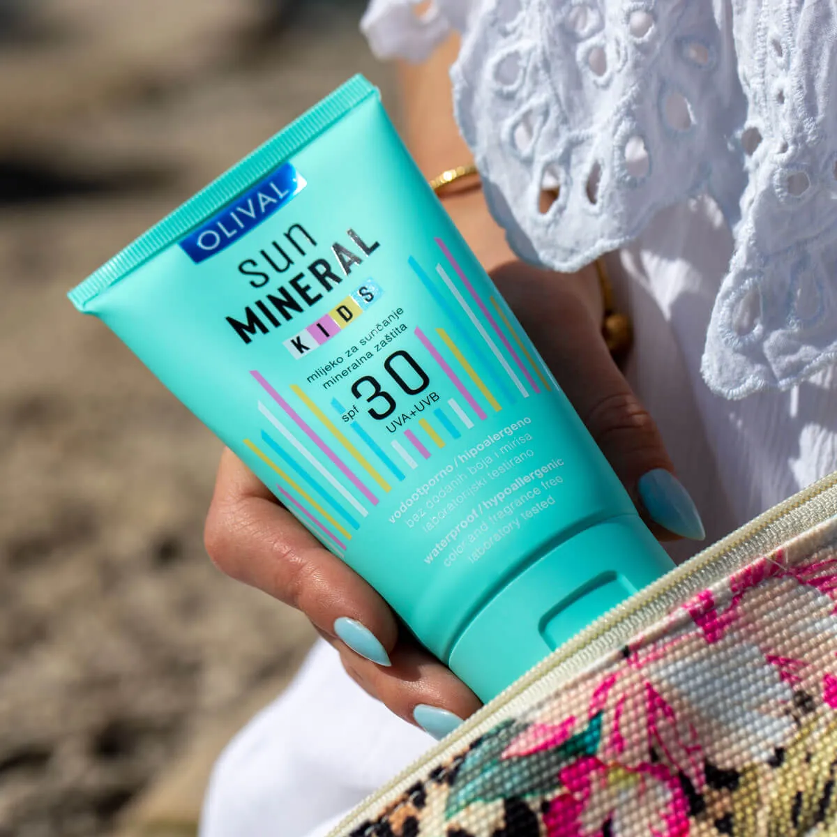 Olival Sun Mineral KIDS solmælk SPF 30 uden parfume