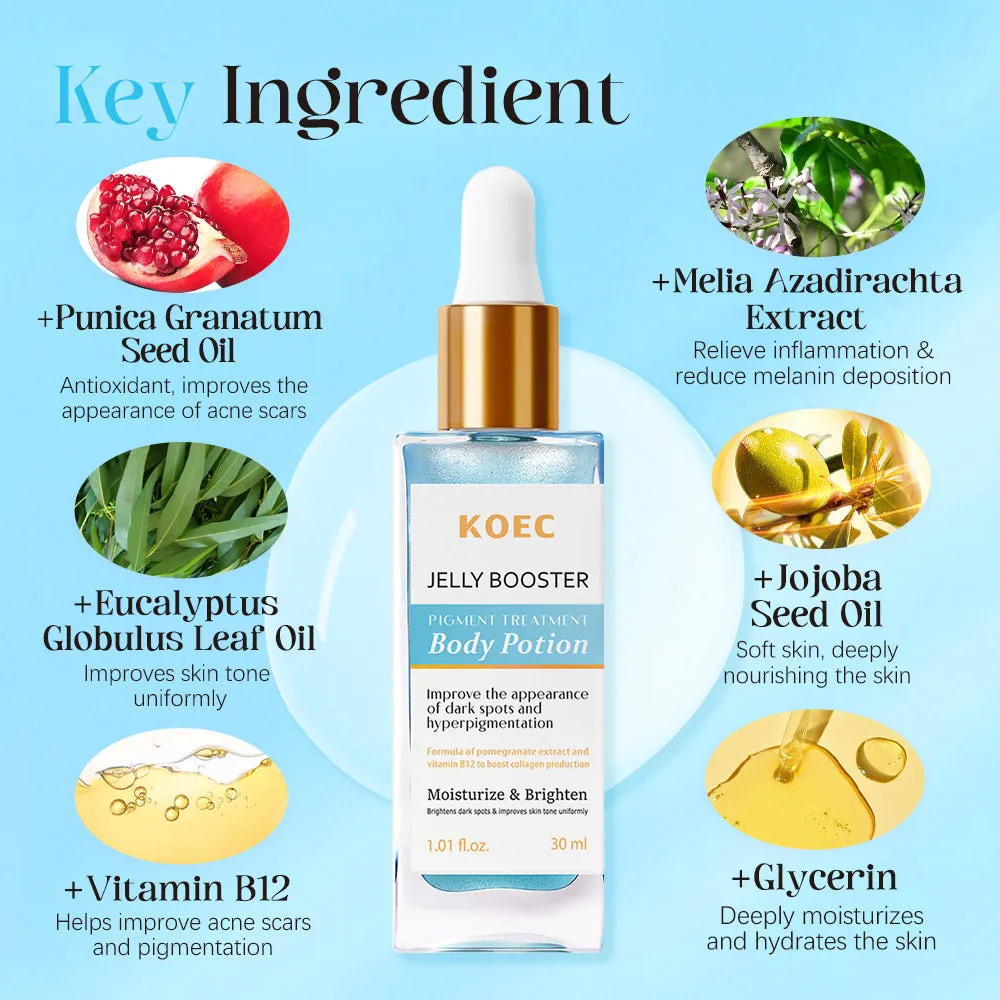 KOEC Jelly Booster Pigment Body Serum granatæble B12